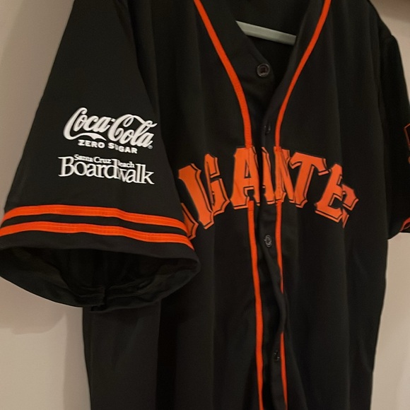 SF Giants Gigantes Black Replica Jersey XL 2023 San Francisco SGA Shirt - Picture 3 of 6